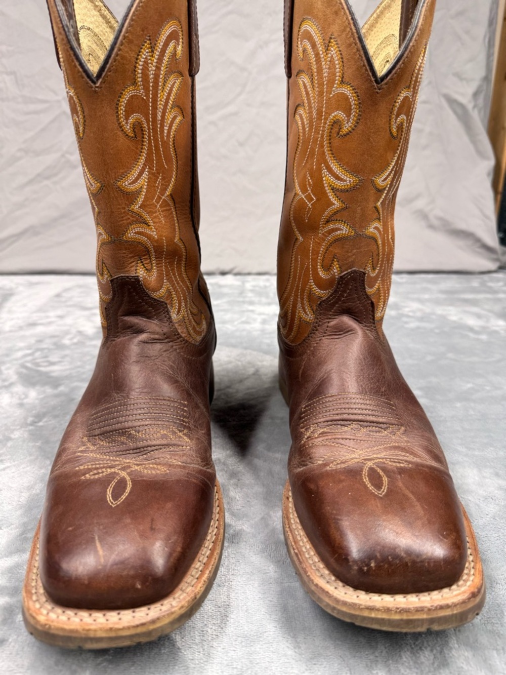 Dan Post Work Welt Brown Oil Resistant Boots - Picture 3 of 12